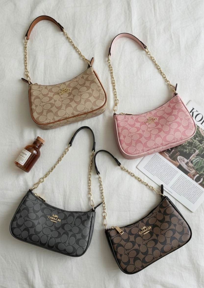 Luxury Style Ladies Purse for Parties & Weddings - Stylish Small Handbag for Girls - Elegant Gift for Women - Designer Style Shoulder Bag