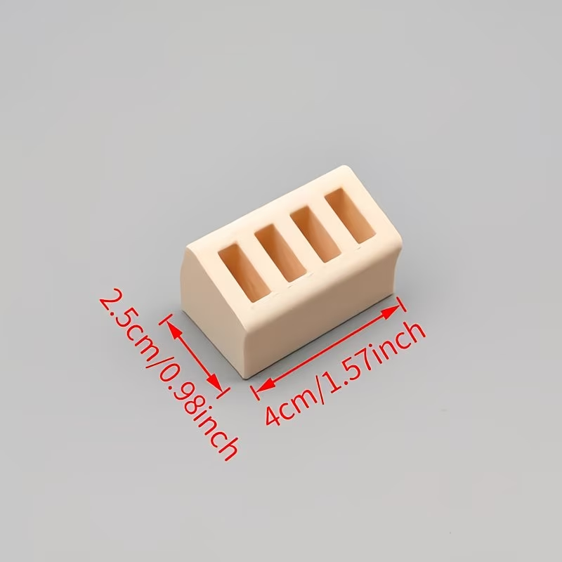 1/3 Pcs Desktop Organizer USB Drive Storage Box - 4-Slot Flash Drive Organizer
