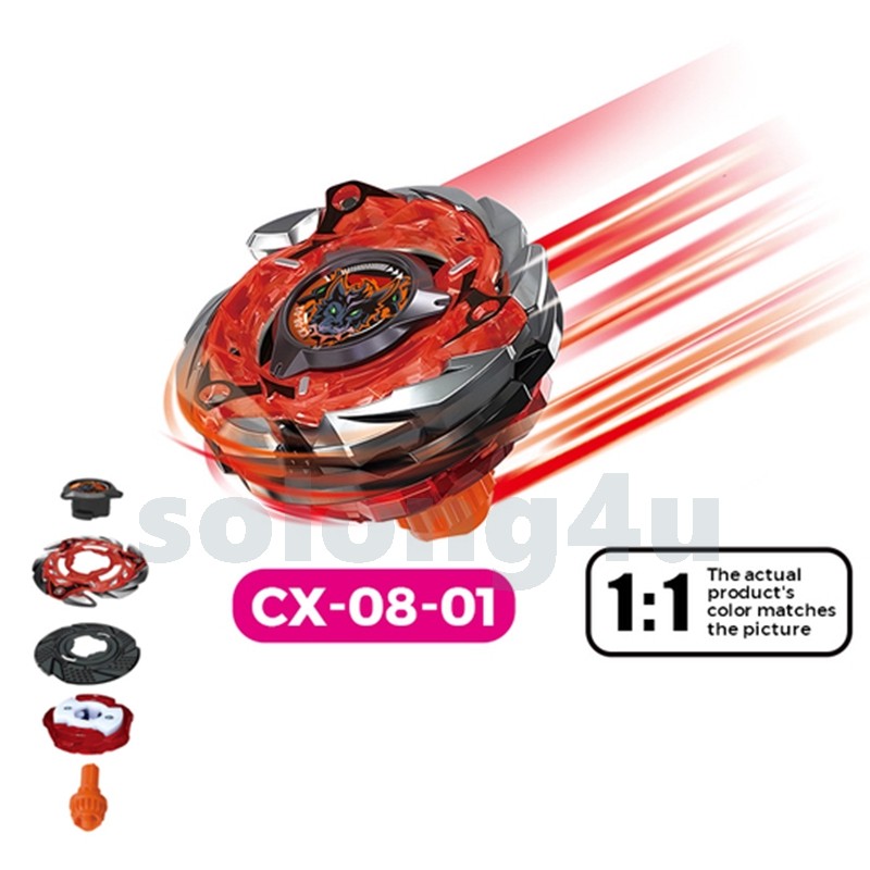 Flame Solong4u Spinning Tops Gyro without Launcher, Holiday 