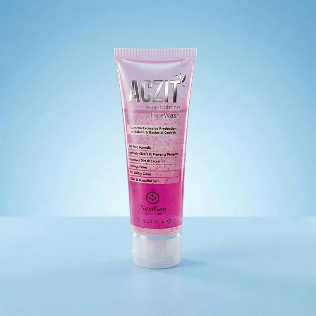 Aczit Acne Face Wash | Facial Cleansing Care | 75ml