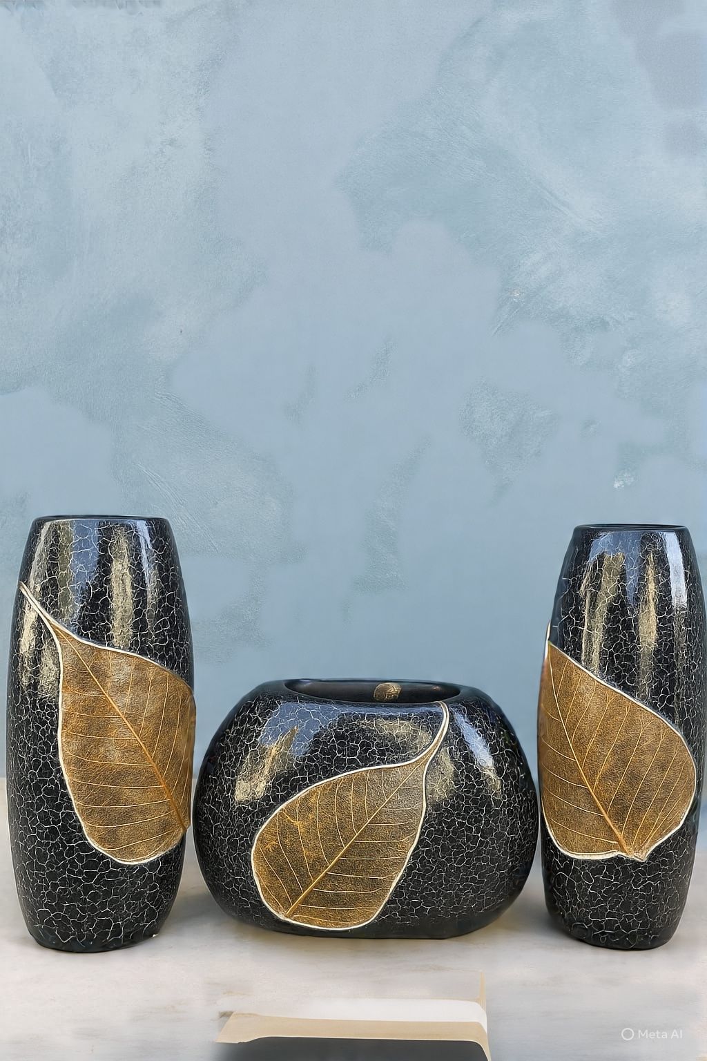 Vases For Home Decoration Items Set Of 3 Pieces Perfect For Living Room or Bedroom Good Choice For Room Decoration  Luxury Stylish  DesignGood Choice For Gift 🎁