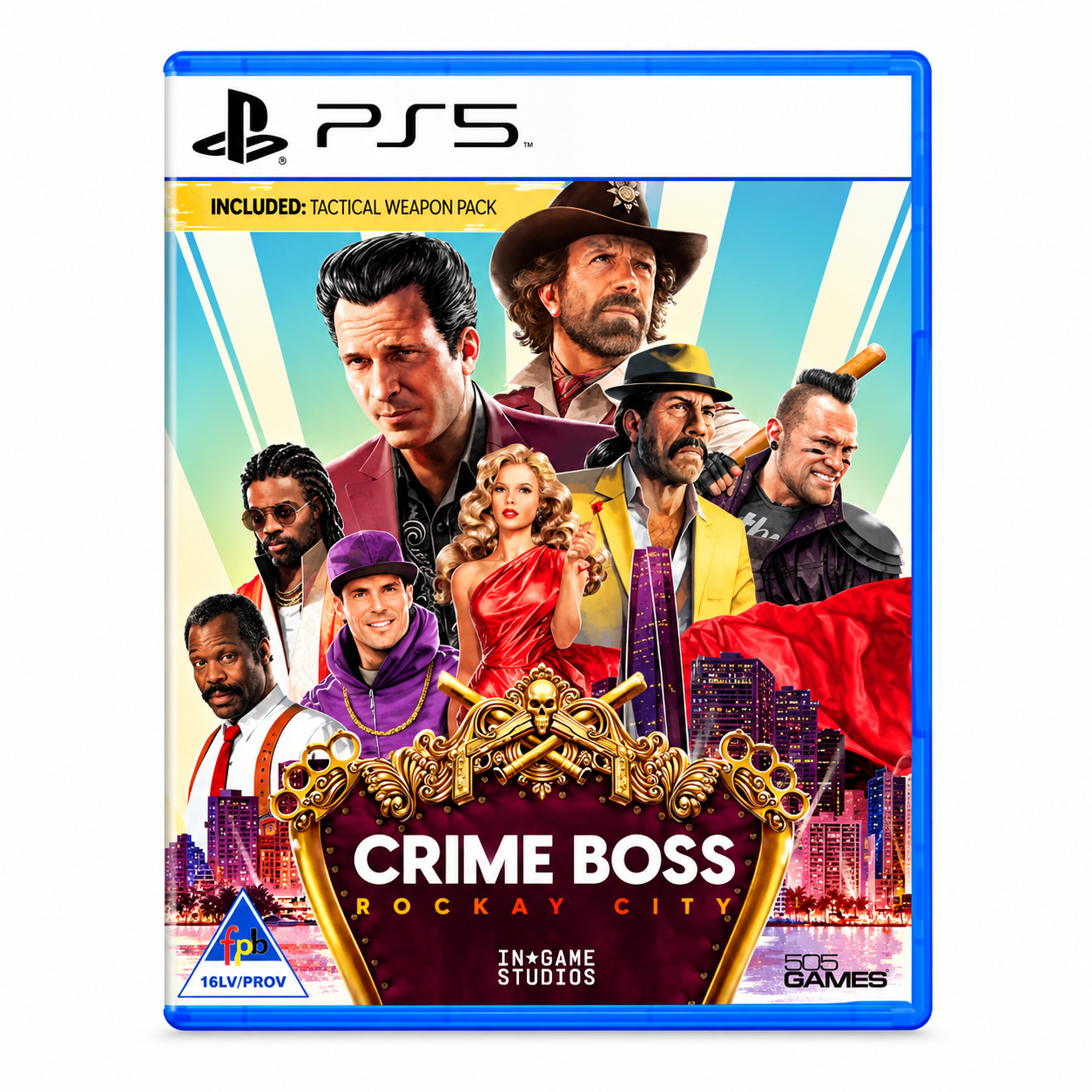 Crime Boss Rockay City PS5 Game | PlayStation 5 | Action