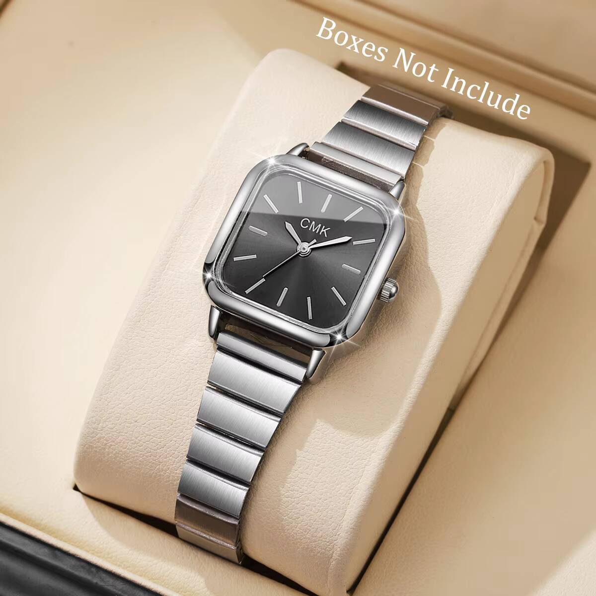 Fashion Ultra-thin Strap Women Watches Ladies Square Quartz Wristwatch Clock Reloj Mujer（Without Box）
