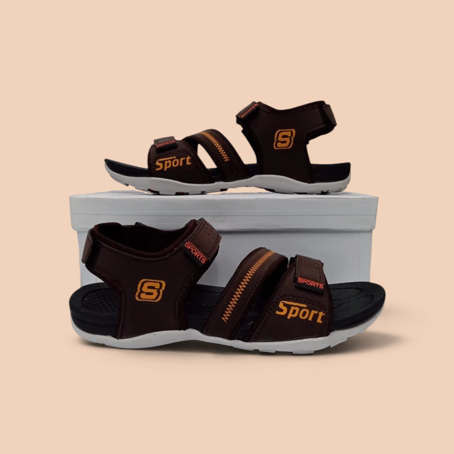 sandal for men stylish high quality double stripe