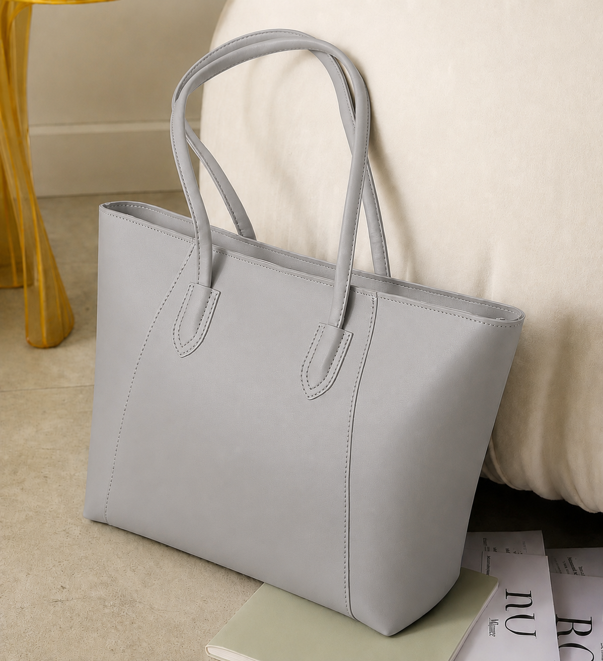 Urban Style Women Tote Bag  Spacious Shoulder Handbag for Office & Daily Use