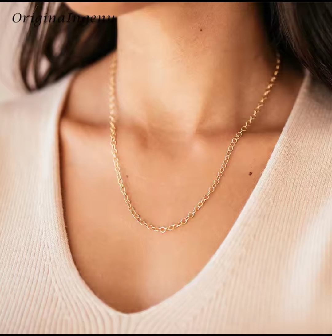 Golden Plated Chain For Women