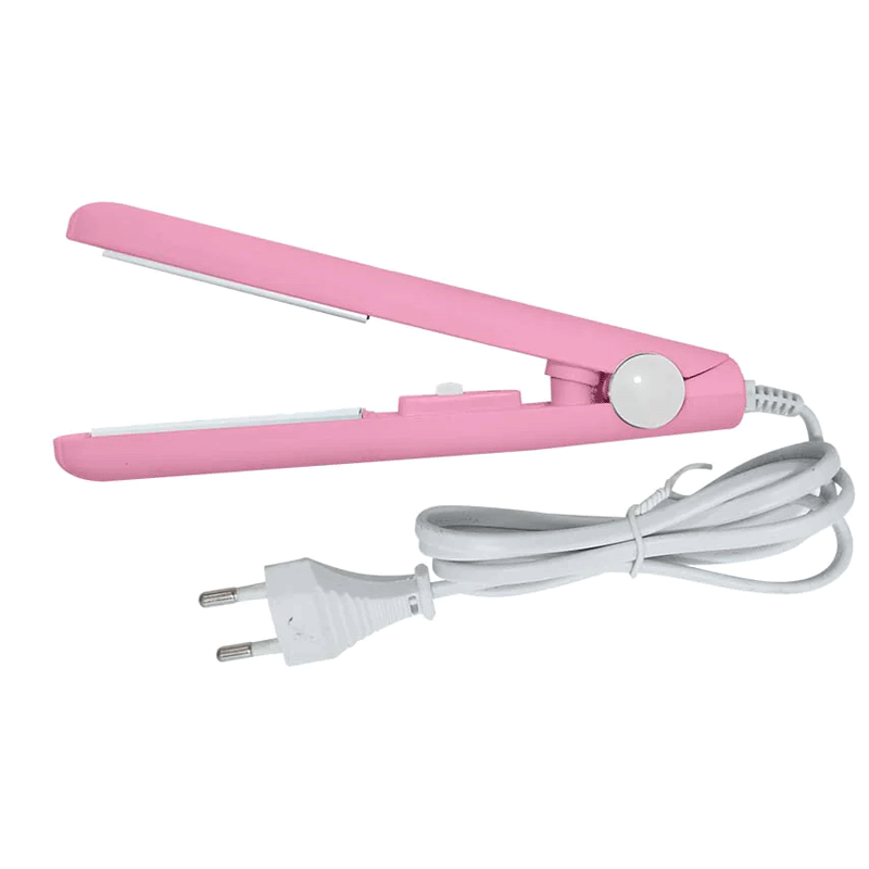 Mini hair straightener and straightnerportable mini hair flat iron for Quick Styling Travel Size Hair Styler with Fast Heating Plates Lightweight Compact Hair Straightener for Women Girls hair styling hair care Compact Electric Straightening Tool