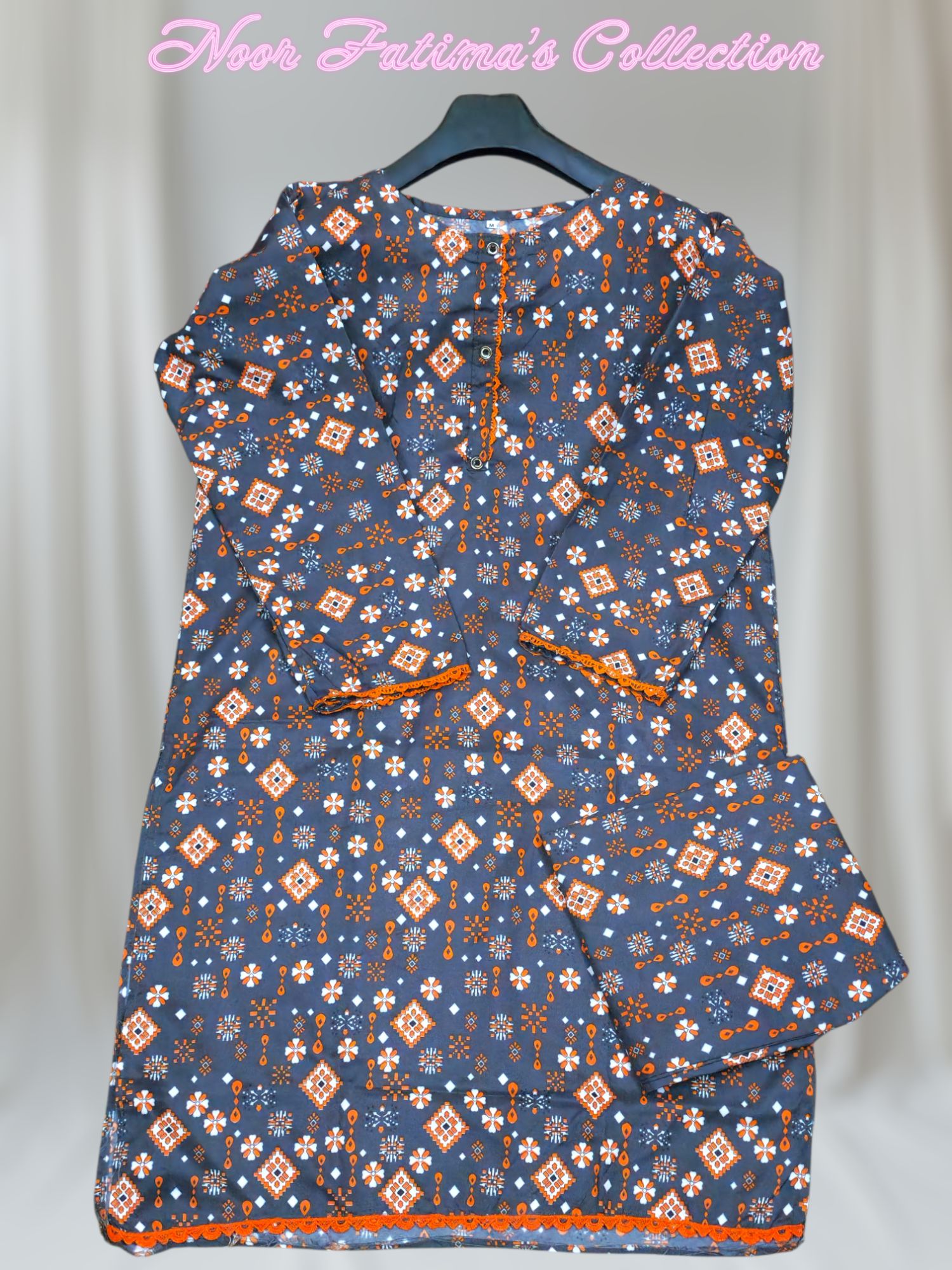 Noor Fatima's Collection Stitched Girls & Women Dress Cotton Casual Summer Wear Stylish Comfortable Outfit