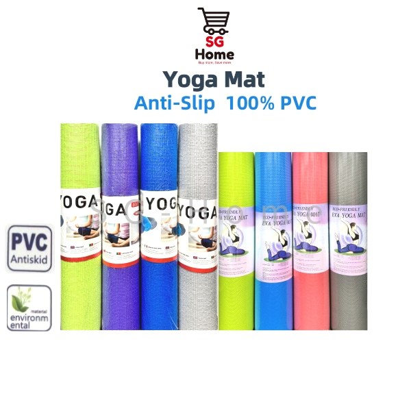 Long Non-slip Yoga Mat for Fitness, Hot Yoga, and Balance Training