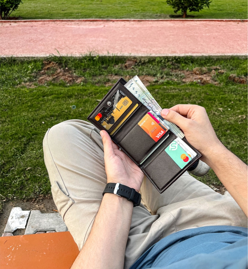 Leather Wallet For Men And Boys | Imported Slim and Smart Wallet Easily Adjust In Pocket | Card Holder | Stylish Wallet