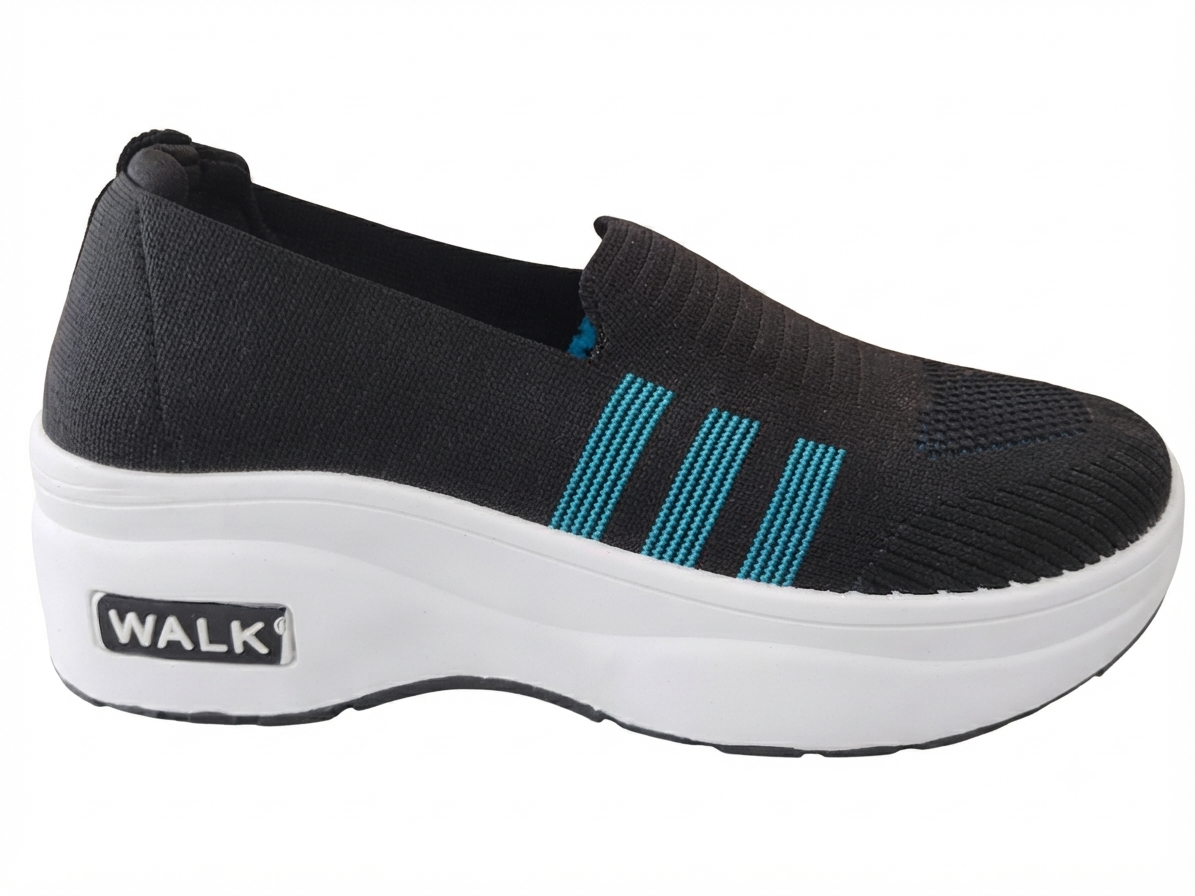 Women  Lightweight Slip On Comfort Walk Sneakers Breathable Mesh Casual Shoes