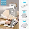 3 In 1 Fan AIr Conditioner Household Small Air Cooler LED Night Light Portable Humidifier Air Adjustment Fan Office Home Fan New