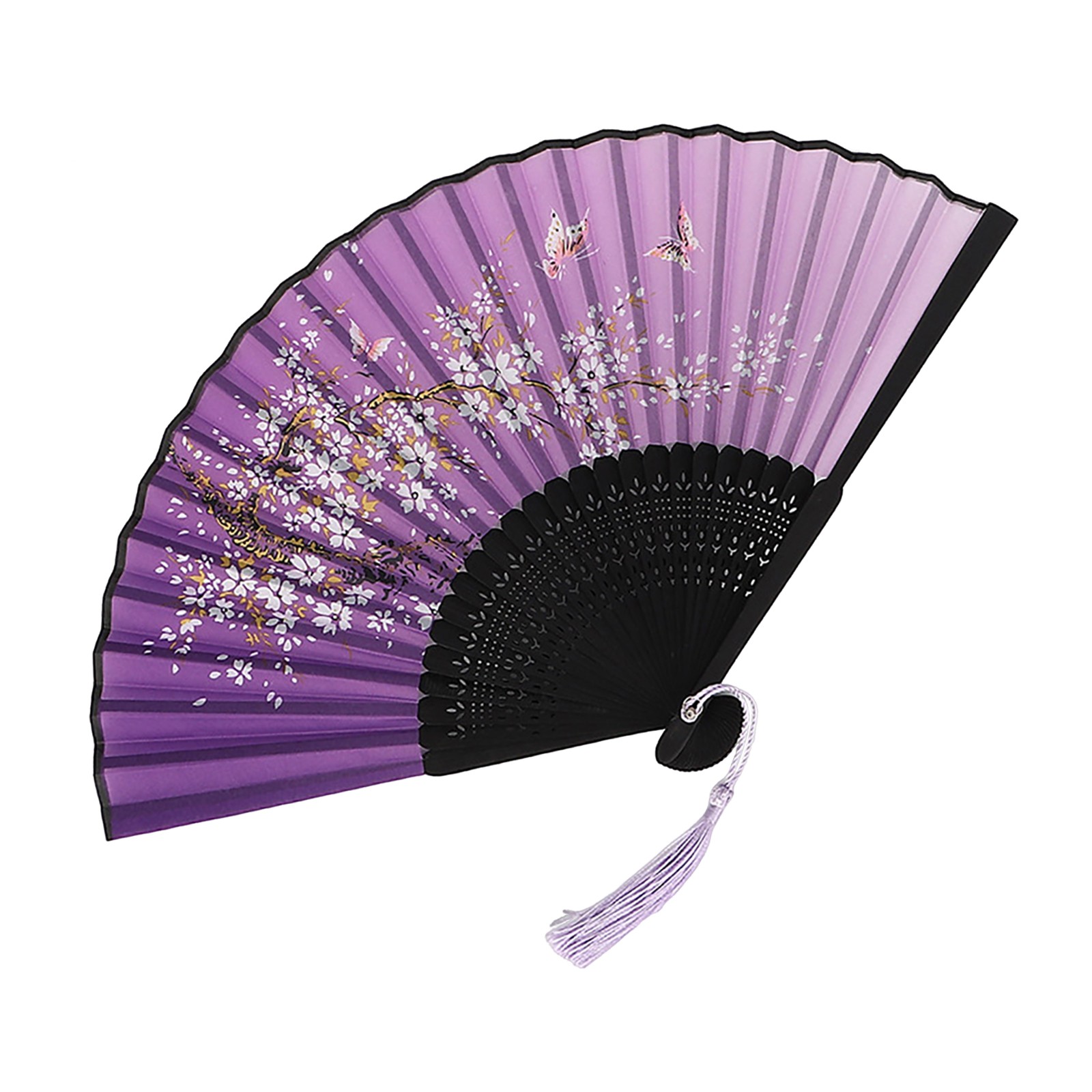 Women Folding Fan Chinese Vintage Bamboo Hand Fans Wedding Dancing Decorations Home Ornament Halloween Supplies Party 