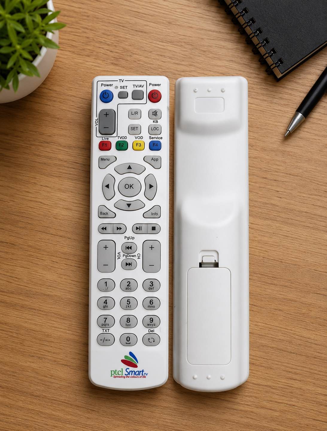 PTCL Smart Tv Box Remote Control With Learning Function | Free Shipping.