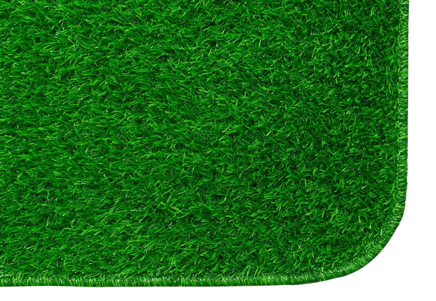 Premium Artificial Green Grass Rubber Door Mat (Small 38cm x 58cm) (Medium 48cm x 68cm)