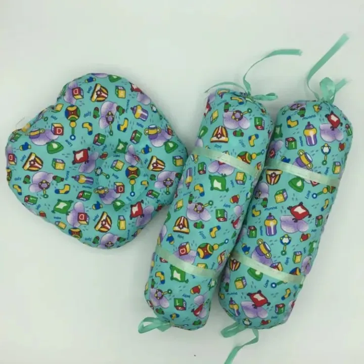 Head Making Crib Bedding Bed Cot Infant Newborn Toddler Sleeping Pillows Set Gaddi Sleeping Bag Carry Nest Bassinet Gift Present