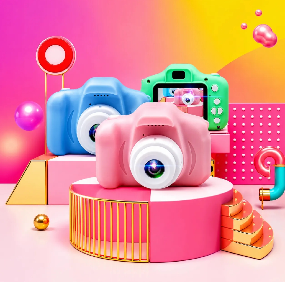 Mini HD Camera For Kids Color Display HD 1080 Pixel HD Camera Best Gift For Both Girls and Boys