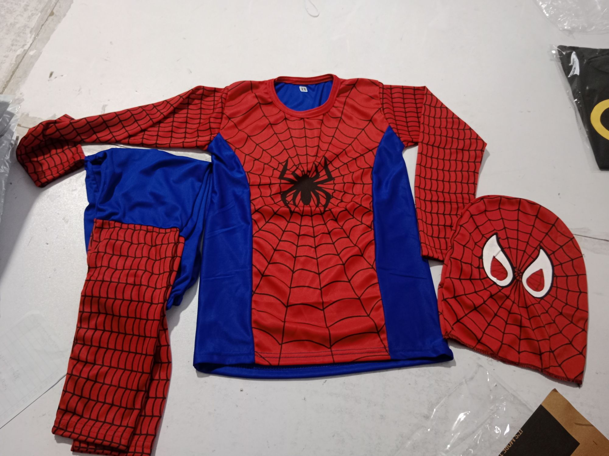 Spiderman Full Costume Dress For Kid's (2 years to 10 years)