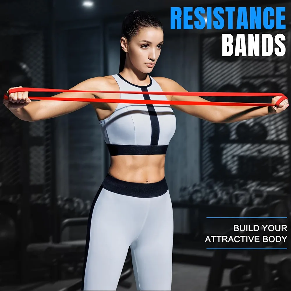 13MM Resistance Band, Exercise Bands, Pull Up Assistance Bands, Pull Up Bands, Workout Bands Set for Legs, Working Out, Muscle Training, Physical Therapy, Shape Body, Boxing, Men and Women