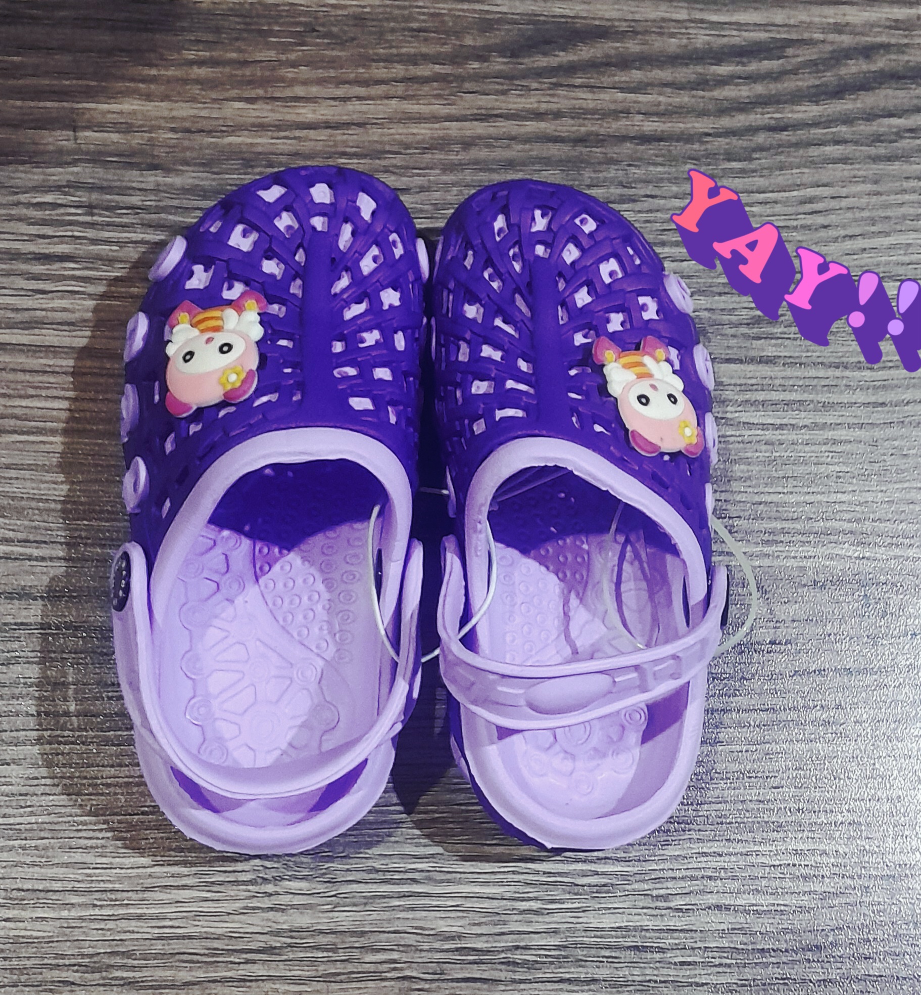 Branded kids Crocs shoes
