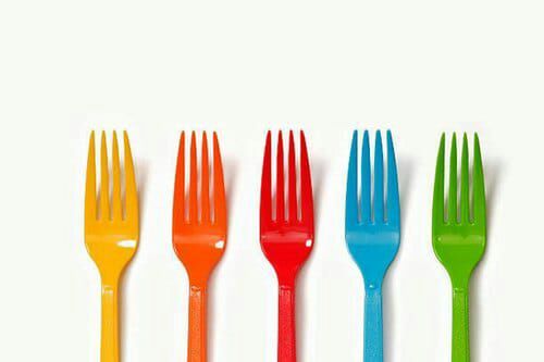 12 Pcs Plastic Forkfork For Kidscolorfull Fork For Kids