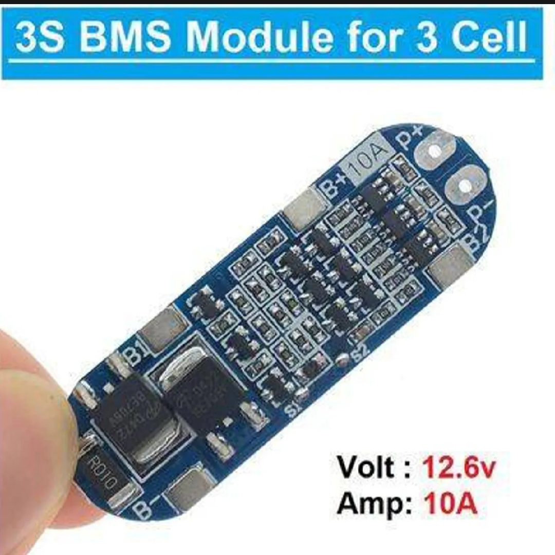 Hx-3s-1 Lithium Battery 3s 12v 10a Charge Protection Board Bms Pcm For 18650 Li-ion Cells Charging