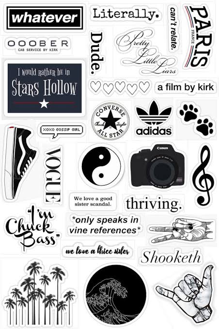 Aesthetic Stickers Pack - 25 Mixed Design Laptop Phone Stickers | Tumblr Style Grunge Fashion Brand Stickers for Water Bottle Skateboard | Teen Girls Boys Gift price in Pakistan
