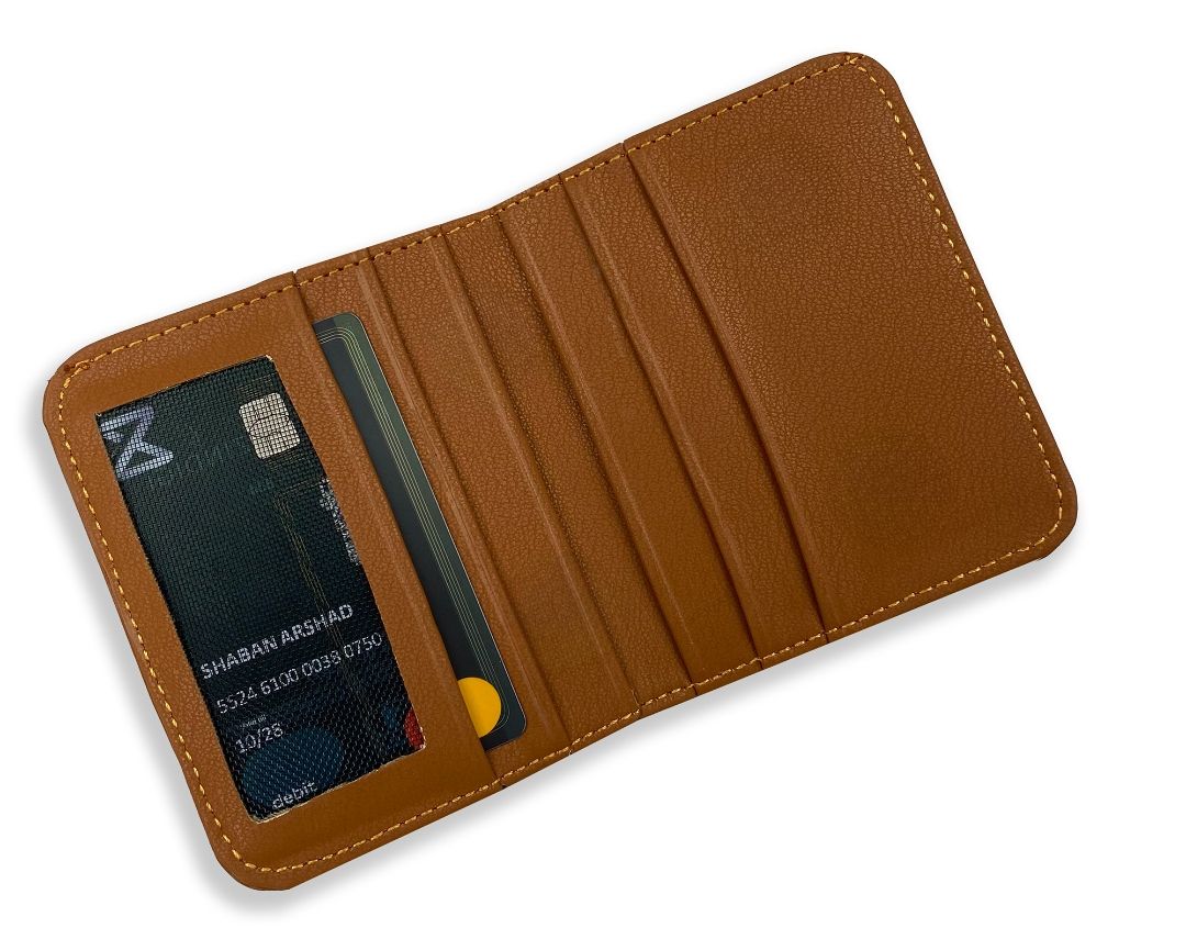Slim Wallet for Men with 6 Card Slots – Stylish, Compact & Durable Card Holder – Pocket Friendly Design