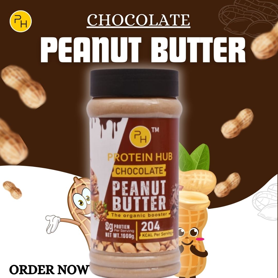 Protein Hub Chocolate Peanut Butter - 1000 gm ( 1KG )