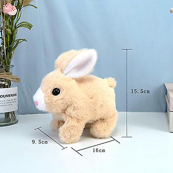 Electric Walking Cute Rabbit Plush Toy With Music