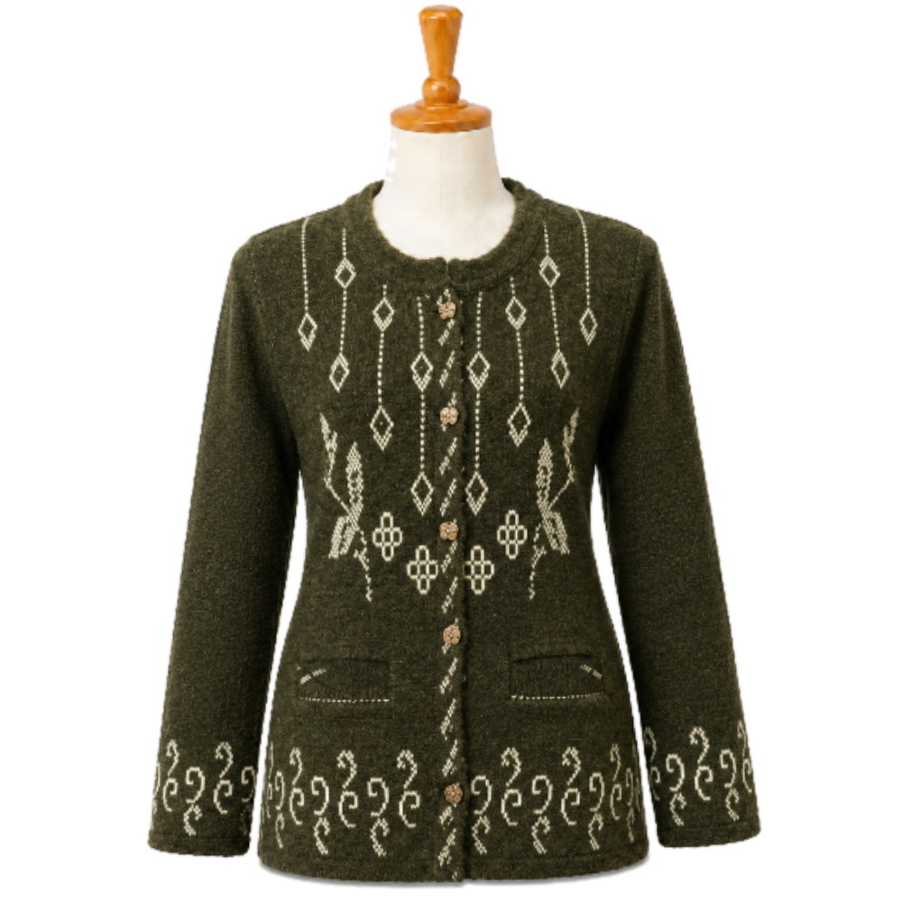 Wool Sweater For Women / Ladies Wool Jersey / Women Winter Sweater