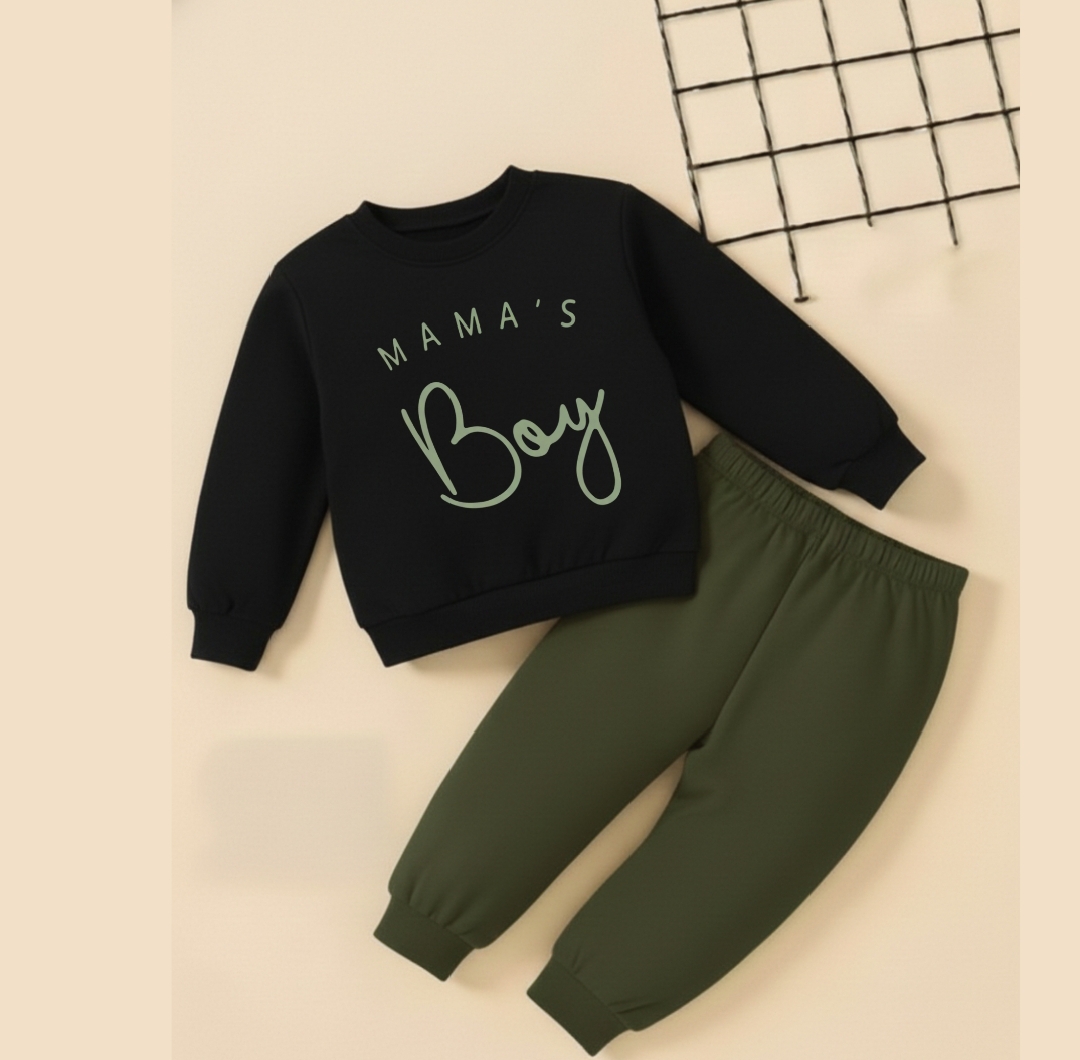 Sweatshirt And Pajama Trousers For Kids Baby Boys And Baby Girls Dresses Tracksuit Imported Comfy Winter Warm Top Clothes Set Dresses Outfit Suit For Unisex Jannat Store