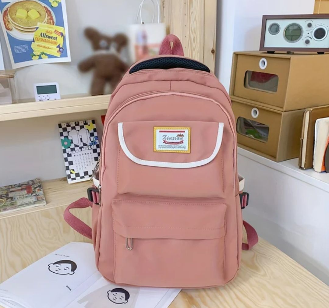 College Style Backpack Big Girls Bag
