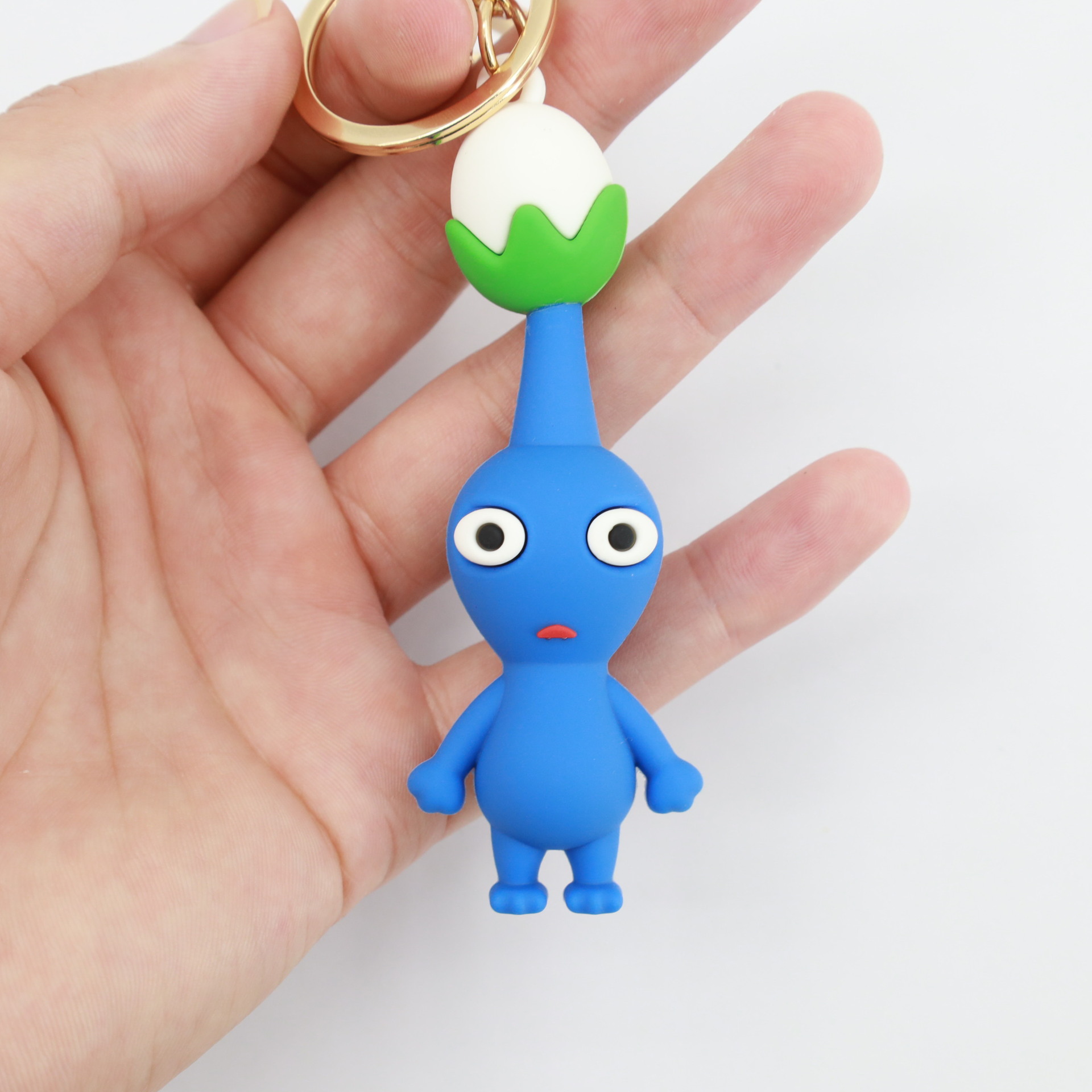 Anime Game PIKMIN Action Figure PVC Keychains Collection Model Doll Toy for Children 