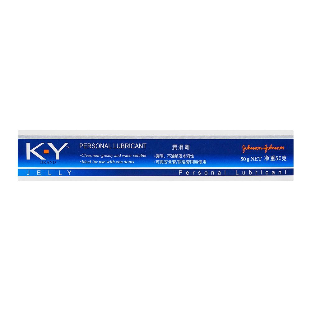 KY Jelly Personal Lubricant Gel Water Based 50g