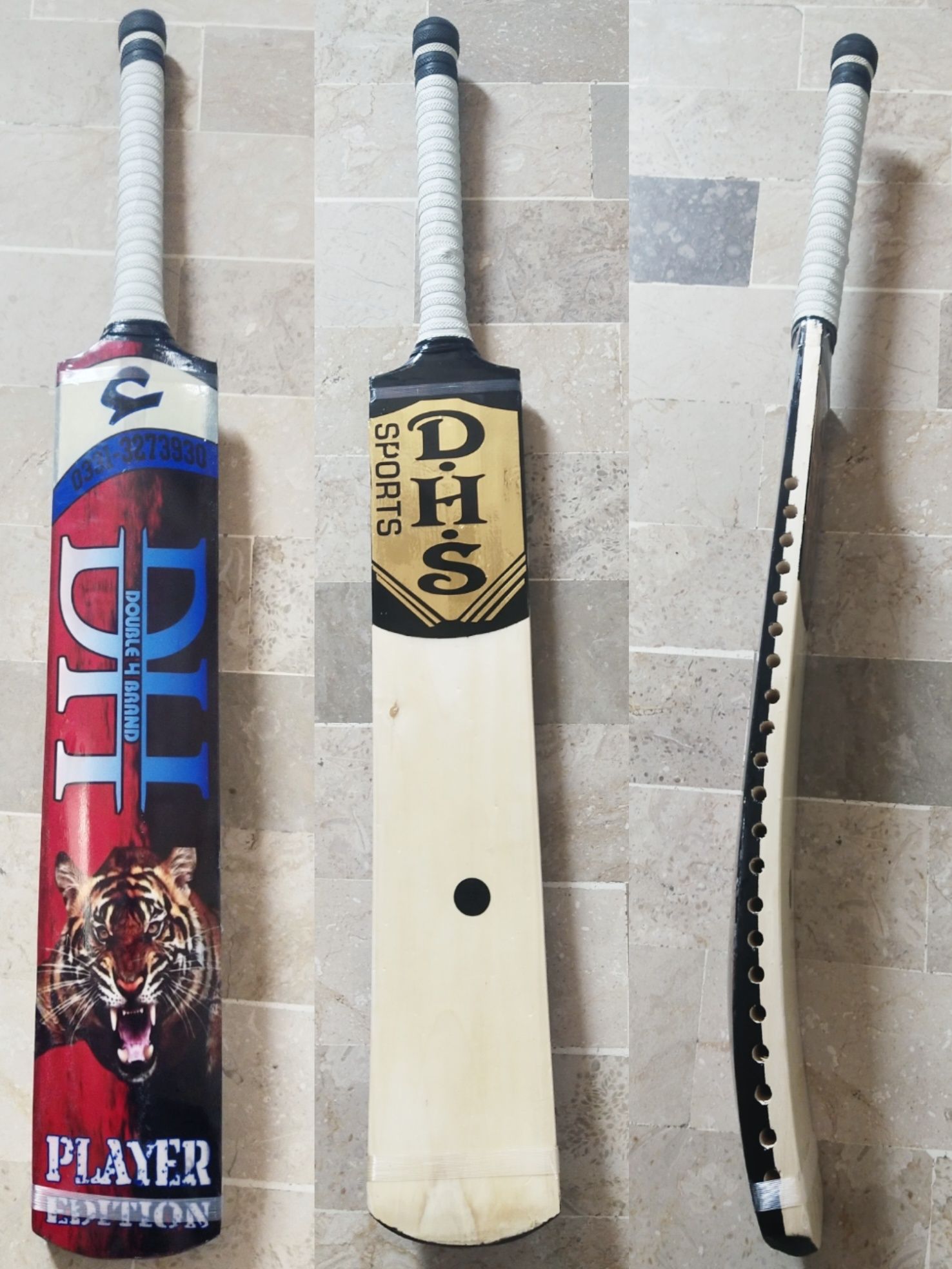 tape ball cricket bats double h Rawalkot full Sticker on ...