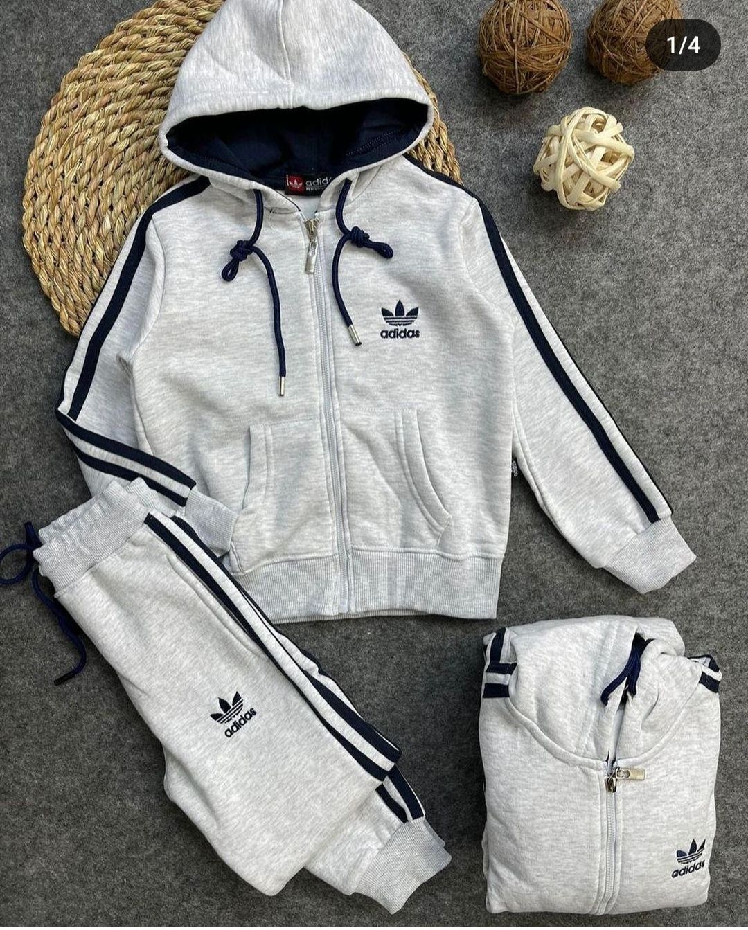 Hoodie Adidas Warm Tracksuit For Winter Kids Winter Tracksuits