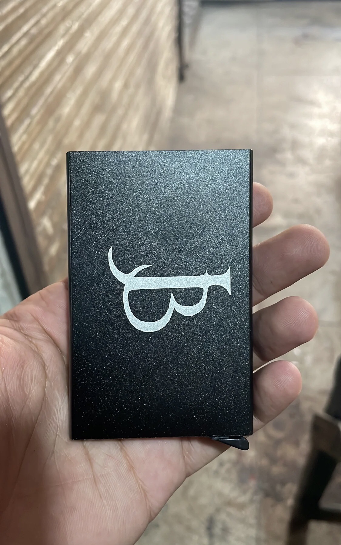 Customised Metal Slim Card Holder