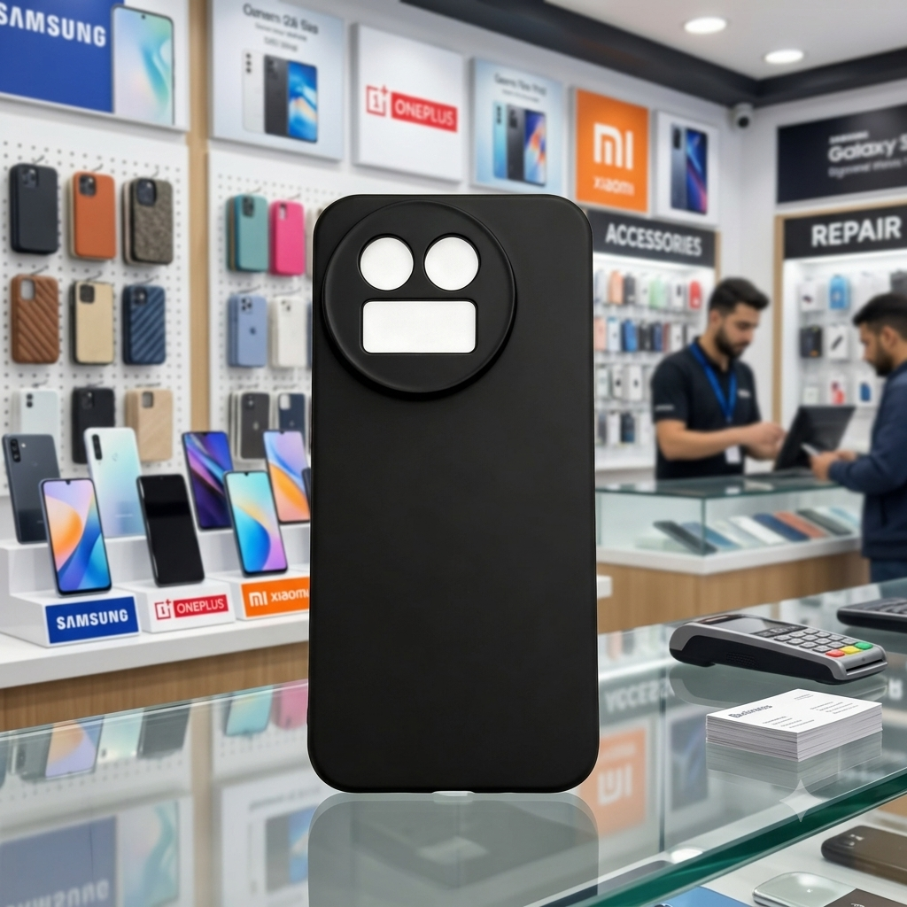 Realme GT 8 Back Cover | Soft Silicone Slim Back Case Cover for Realme GT 8