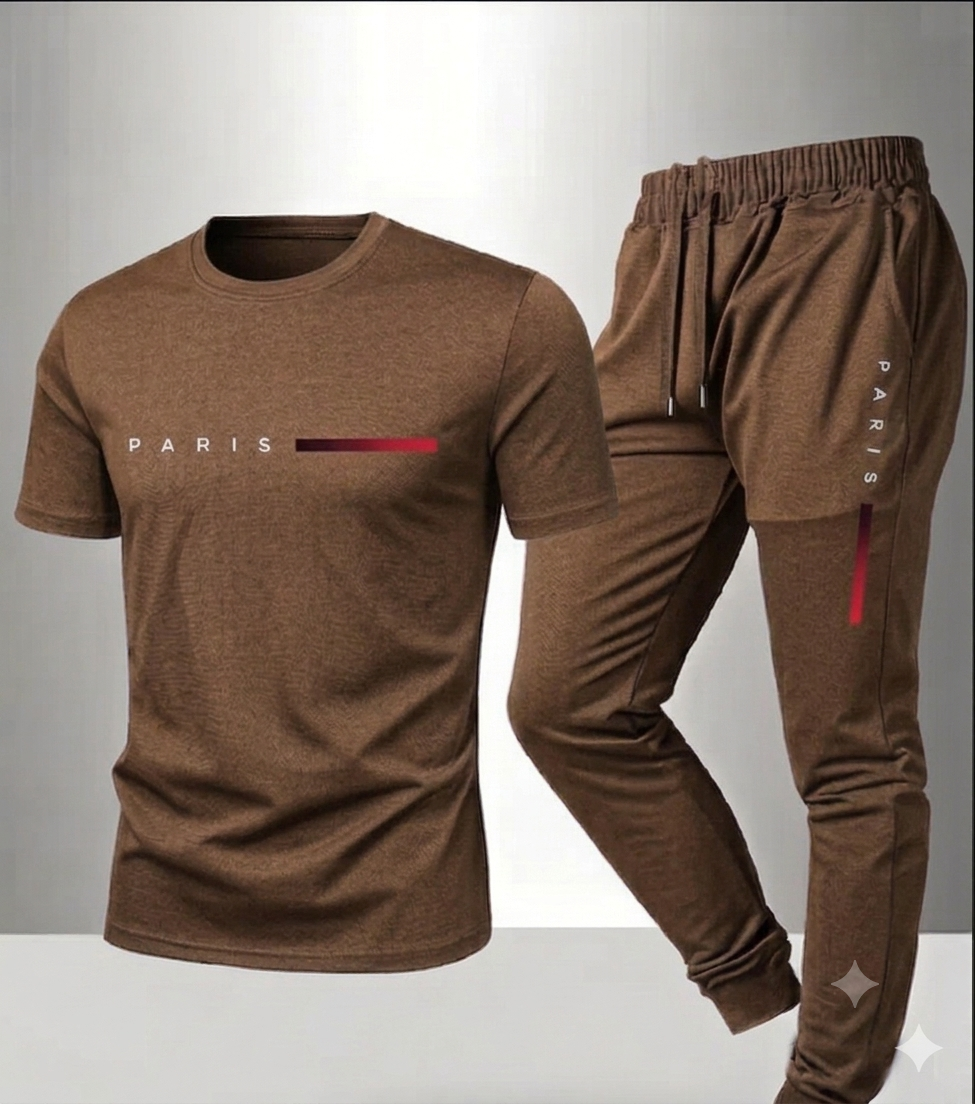 NEW TRENDY 🔥 D T F (STRONG & UNBREAKABLE REFLECTOR PRINTED) SUMMER TRACKSUIT FOR MEN _ SOFT AND COMFORTABLE FABRIC SUMMER TRACKSUIT FOR MEN - PREMIUM T SHIRT AND TROUSER SET PRINTED SUMMER TRACKSUIT FOR MEN_TRACKSUIT FOR BOYS. ( MULTIPLE COLORS)