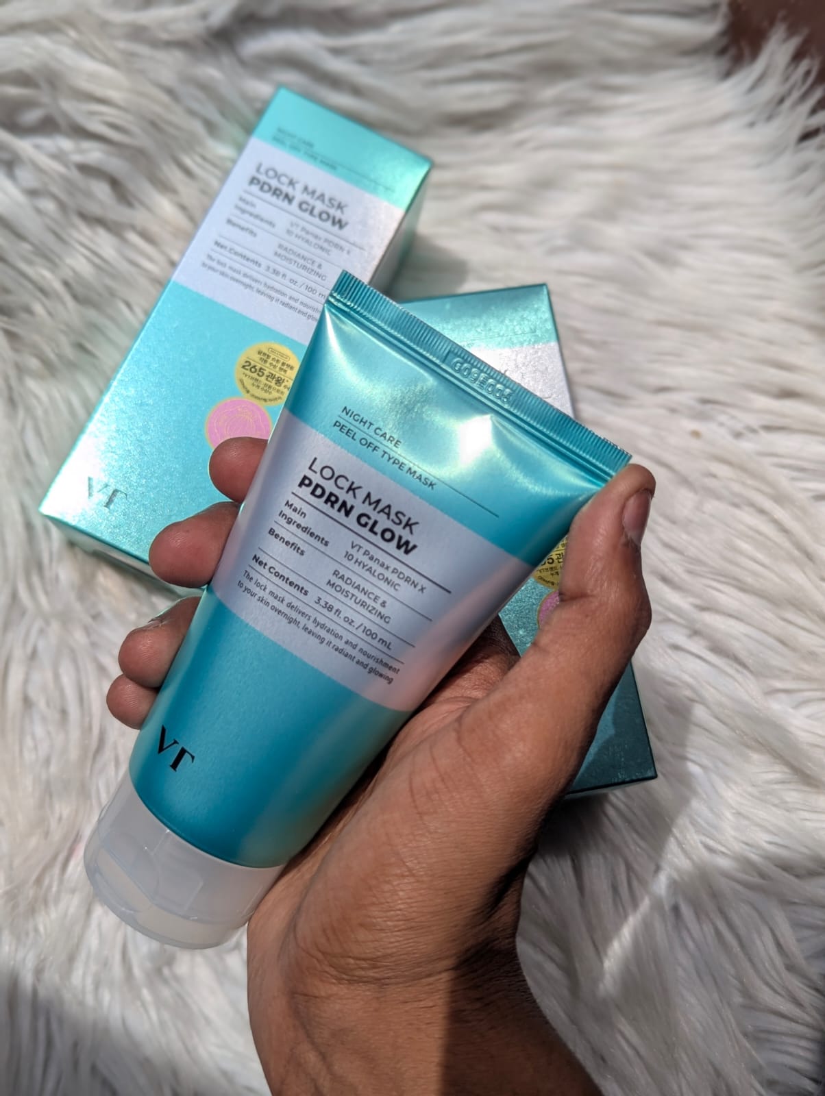 _*VT Cosmetics PDRN Glow Lock Mask 100ml*_
Made in Korea