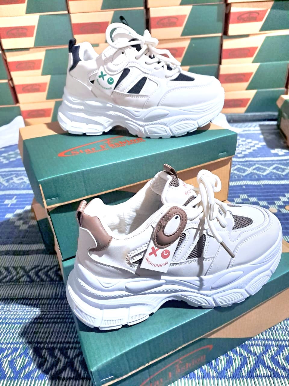 New Sneakers Sports imported China double soul shoes for girls