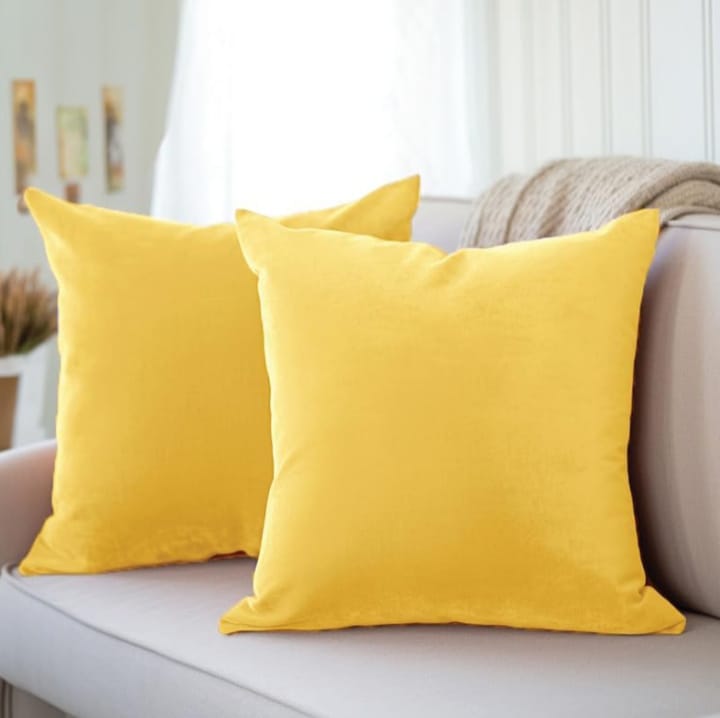 Plan Velvet Cushion Cover By Noor Bedding