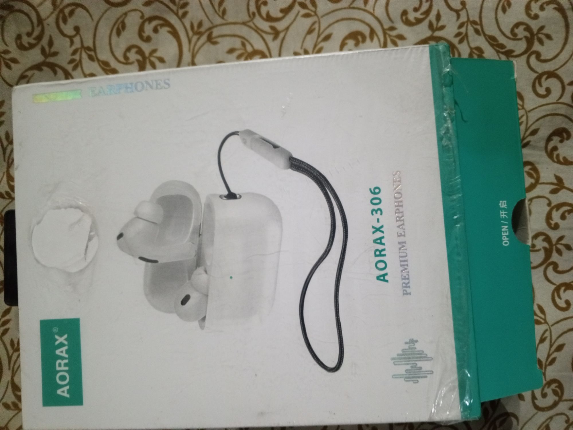 Aorax 306 Wireless Earbuds TWS Bluetooth Earphones - Premium Sound, Touch Control & Charging Case