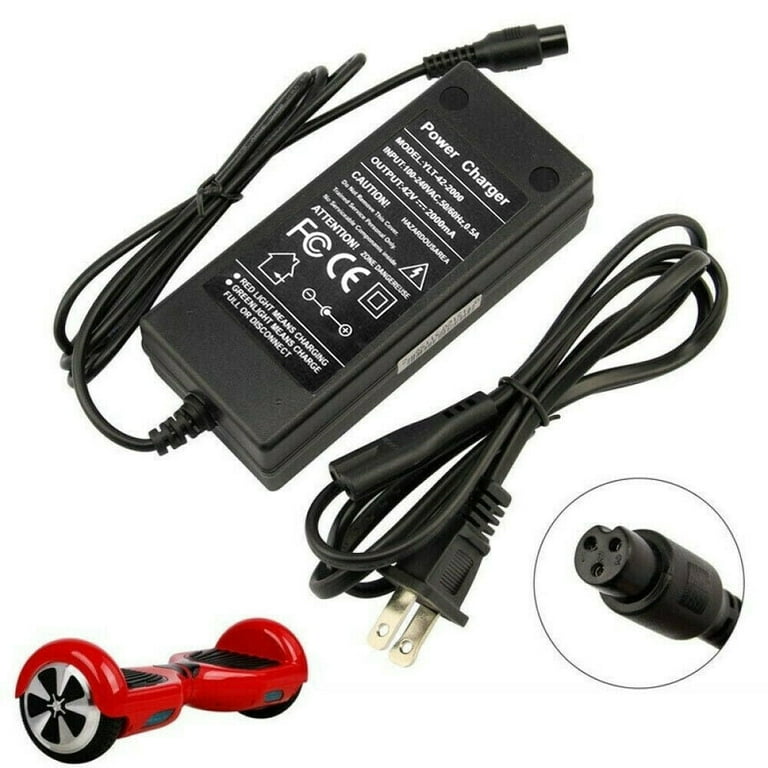 42V 2A Adapter Charger Power Supply for Balancing Electric Scooter Hoverboard