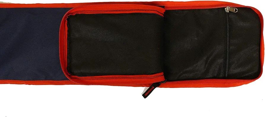 Cricket Bat Cover Hockey Stick Bag Cover Plain & Custom Name and Number Multi Sports Foam Padded Stick KitBag with Mobile Wallet Zip Pocket