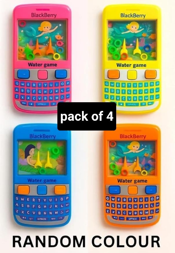 HOT DEAL NO1.Plastic Small Mobile Phone Water Game for Kids (Orange) ONLY RS 139