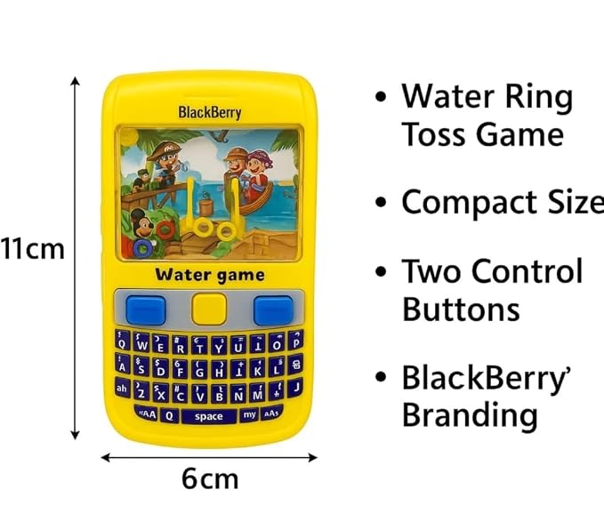 HOT DEAL NO1.Plastic Small Mobile Phone Water Game for Kids (Orange) ONLY RS 139