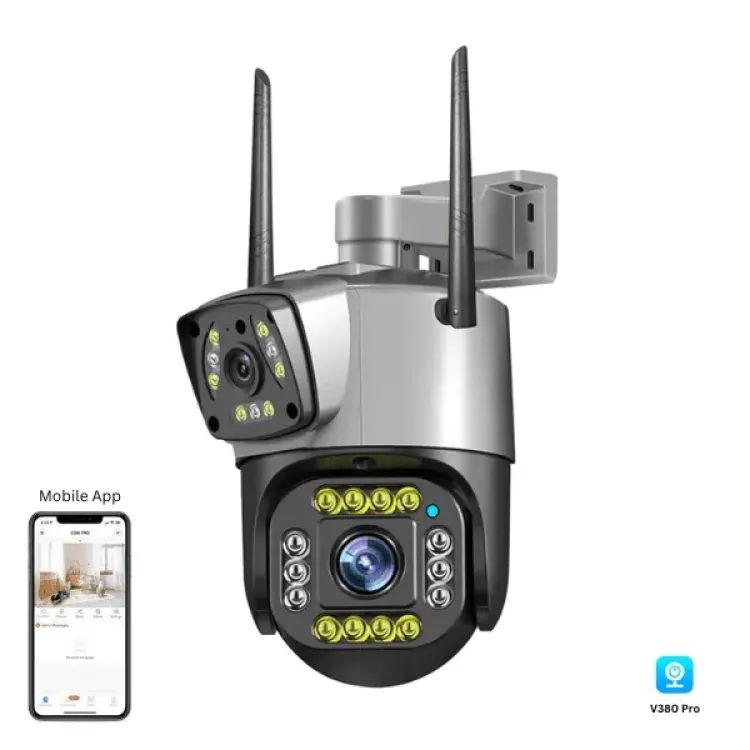 WIFI WATER PROOF HIGH RESOLUTION DOUBLE LENS CAMERA