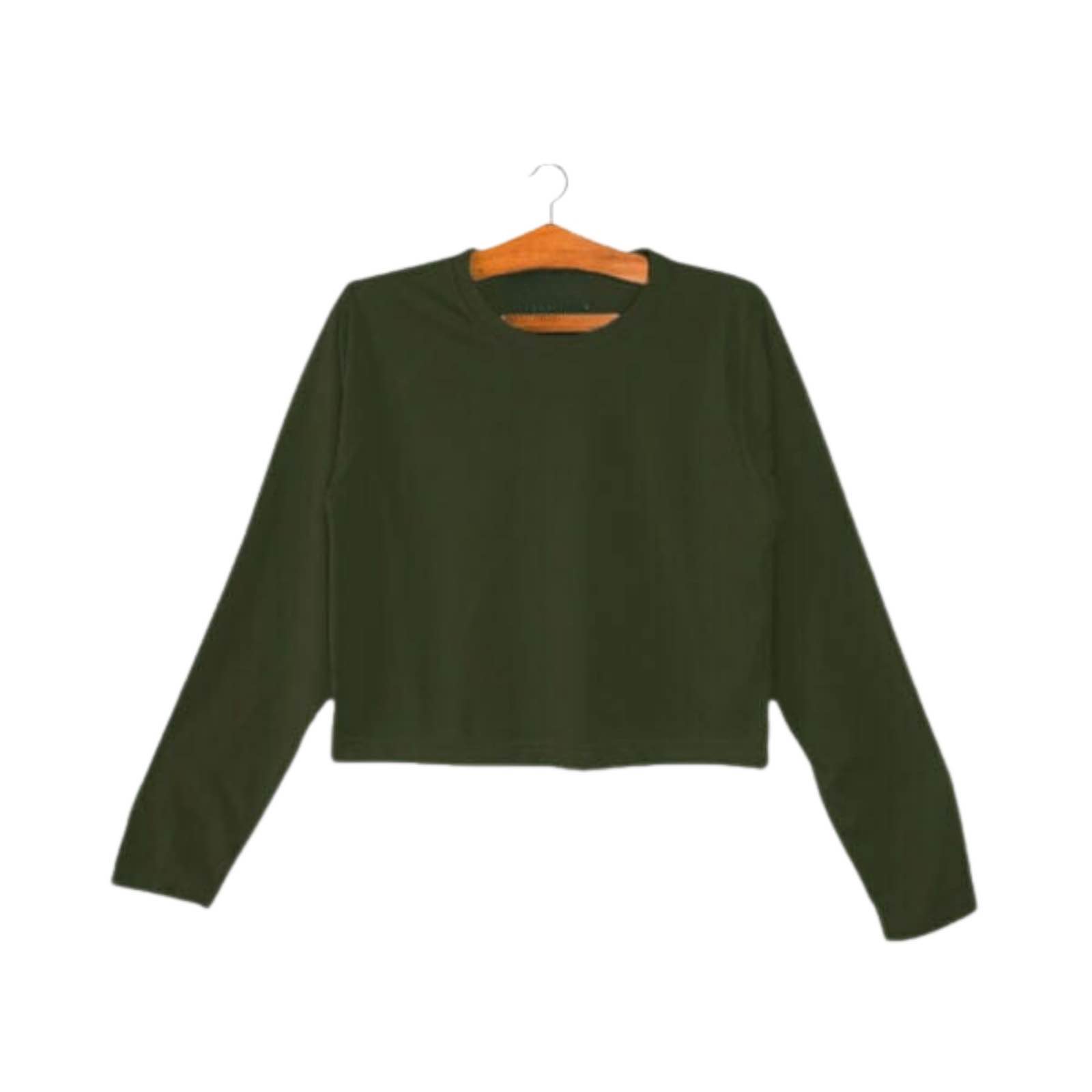 THE VINTAGE CLOTHING NEW TRENDY COLLECTION IMPORTED HIGH QUALITY PLANE CROP FULL TSHIRT FOR WOMENS AND GIRLS - New Launch Jan 2025 - Crop Top